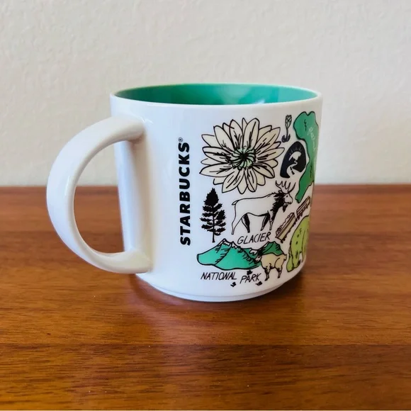 2021 Starbucks Montana 14 oz Coffee Mug Been There Rocky Mountains - Picture 4 of 7